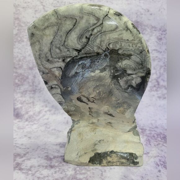 Ammonite & Goniatte Fossil Free Standing - Picture 4 of 9